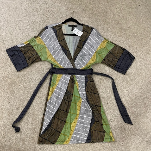 BCBG MAXAZRIA Dress, XS, multi colored print - Picture 1 of 6